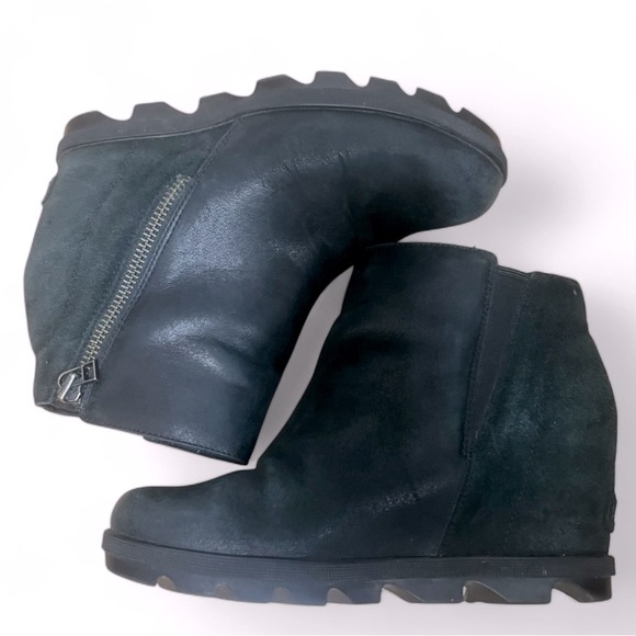 Sorel Joan of Arctic Waterproof Wedge Booties women’s size 7.5 - Picture 1 of 11